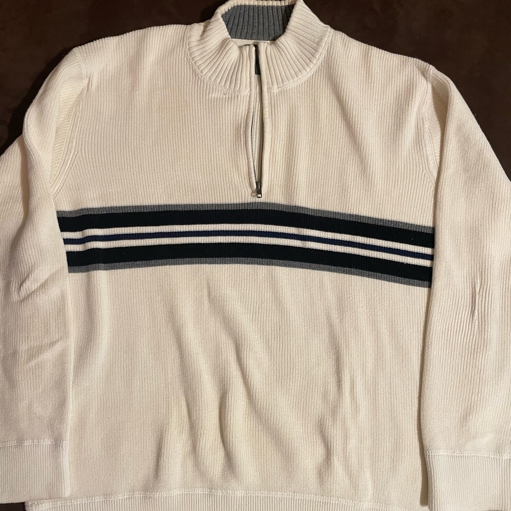 Eddie Bauer Men’s 1/4 Zip Sweater